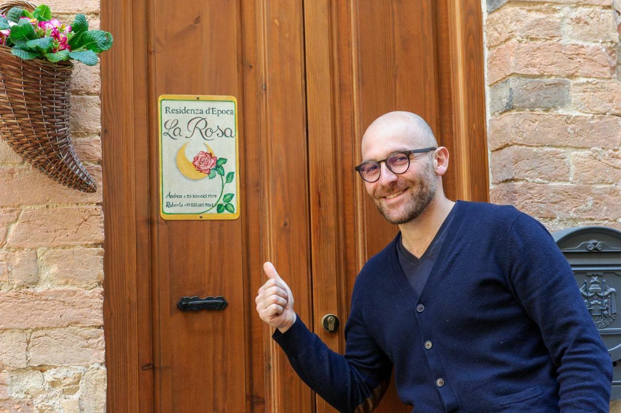 Residenza D'Epoca La Rosa Apartment Pienza Exterior foto